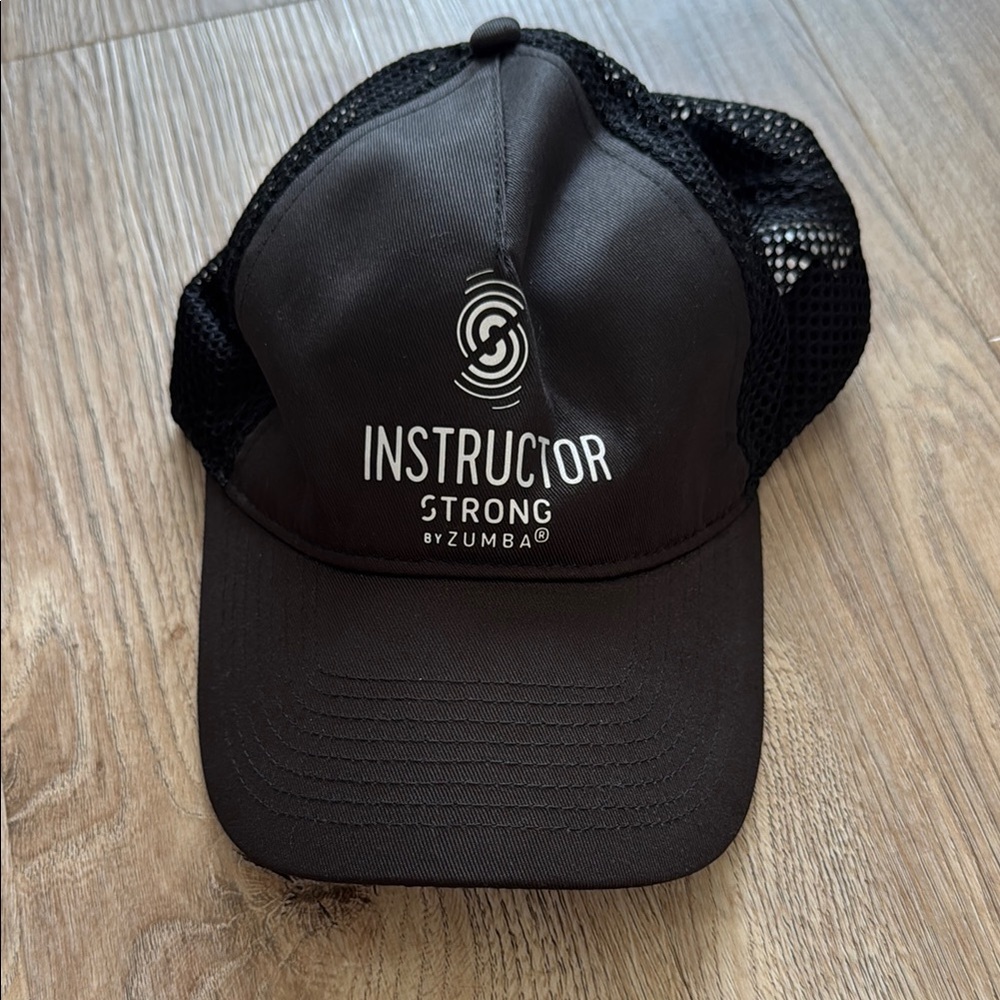 Zumba Black Instructor Hat